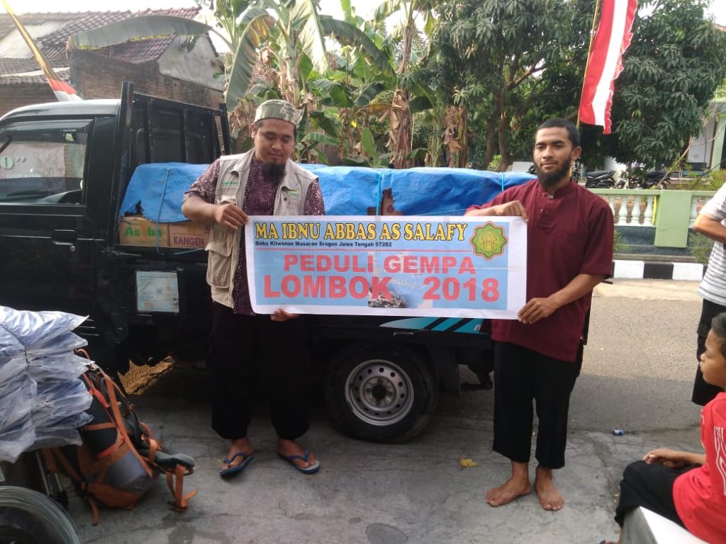 Pesantren Ibnu Abbas As Salafy Sragen Galang Dana Korban